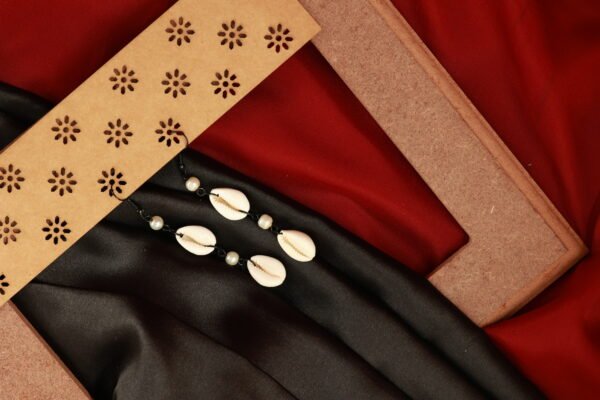 Elevate Your Style with Double Layered Cowrie Shell Earrings - Image 2