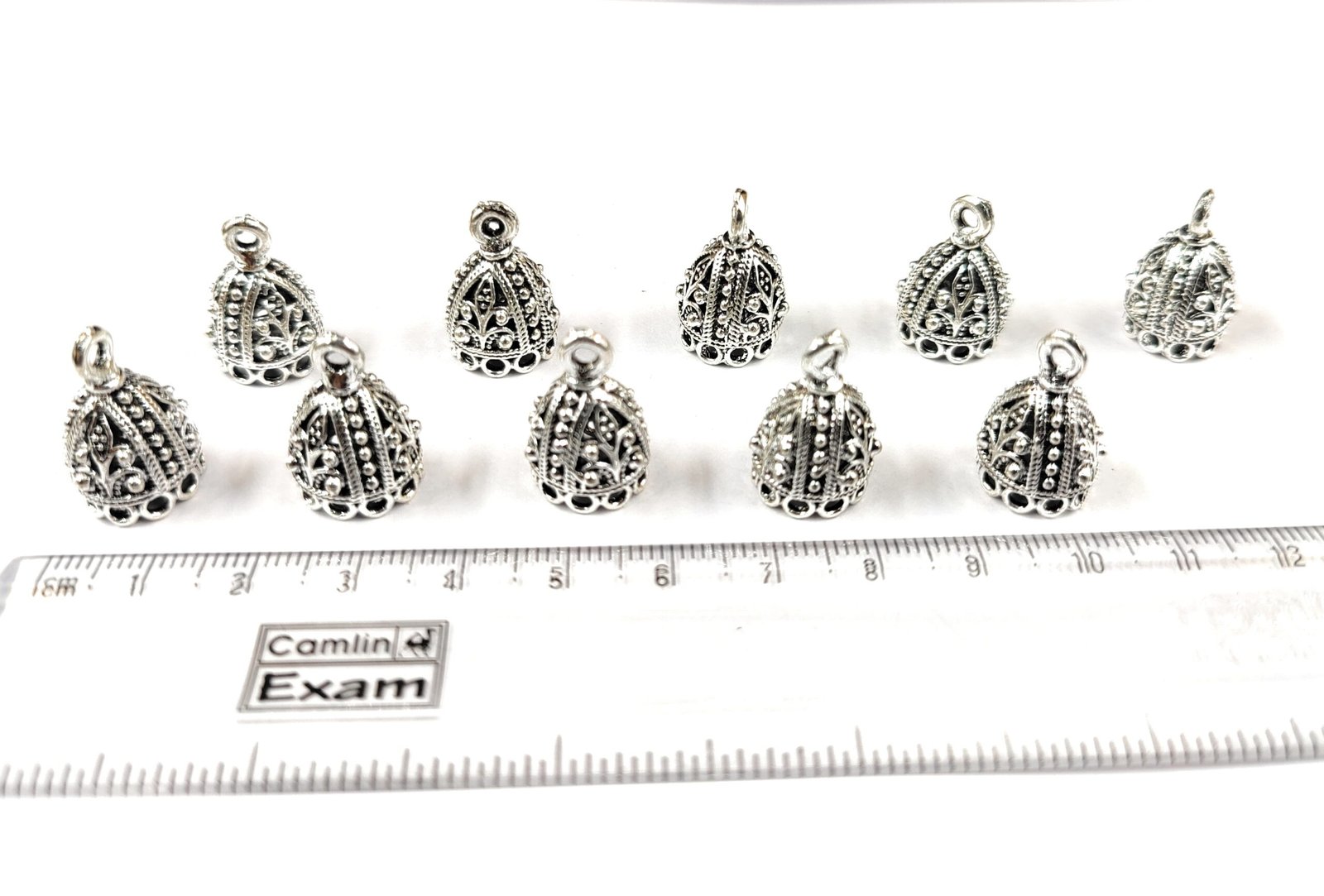 Small Silver Jumkas for Crafting